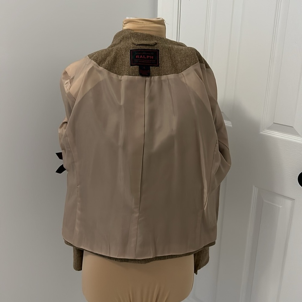 Ralph Lauren Virgin Wool Blend Moto Jacket - Picture 10 of 11